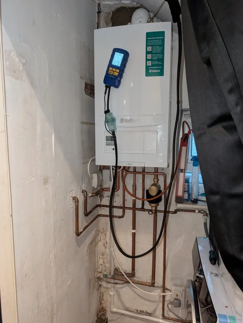 Professional boiler installation 1